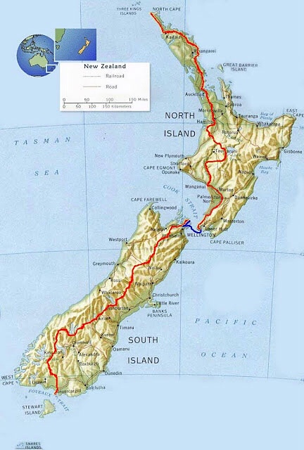 The Te Araroa traverses the entire country; beaches, forests, mountains, volcanoes and cities, and should likely take all the time I have planned to finish it.