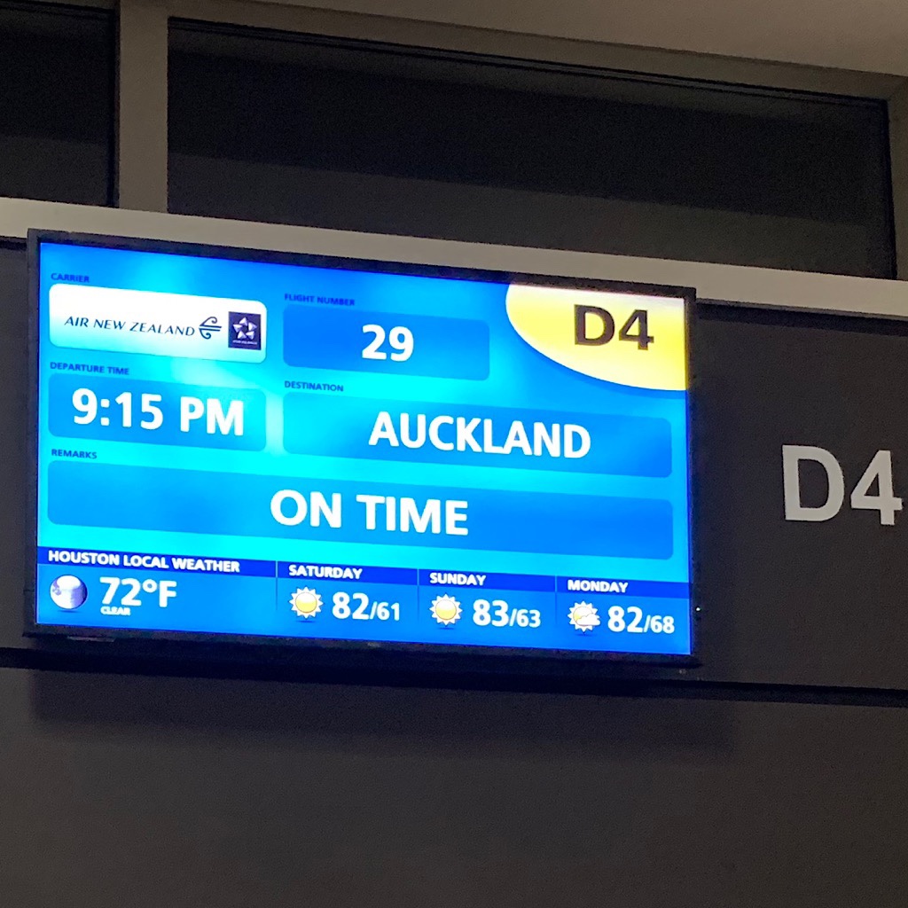 It was a long day+ of three flights, back-to-back, from Minneapolis to New Zealand and ultimately Kerikeri in Northland. 
