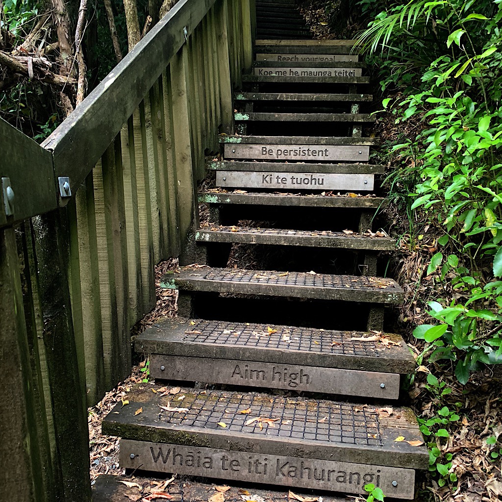 Stairs of positivity. 