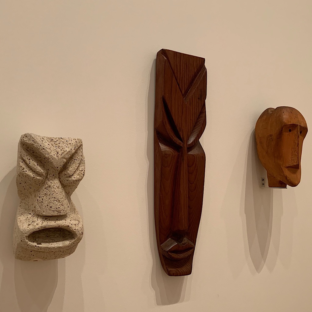 Masks from the people of Aotearoa and Oceania. 