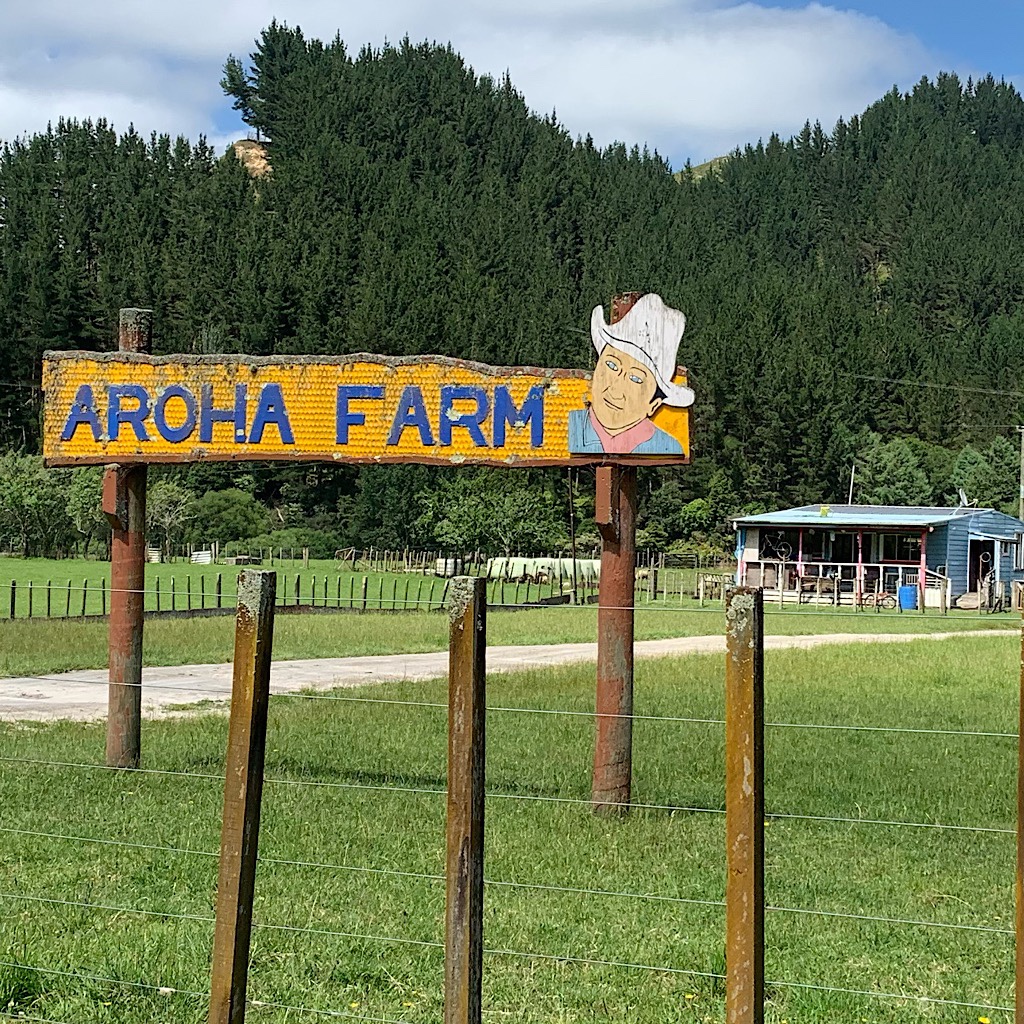 Aroha means "love" in Maori.