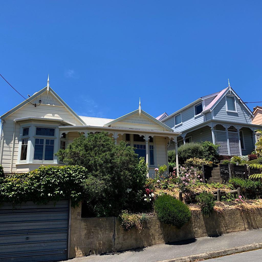 Victorian houses in Ngaio.