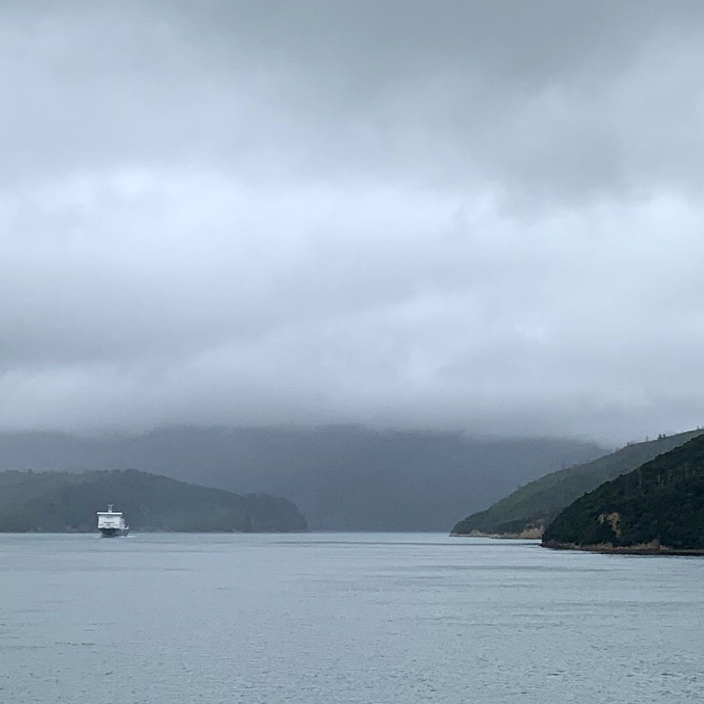 Heading into the Queen Charlotte Sound filled with inlets and fjords.
