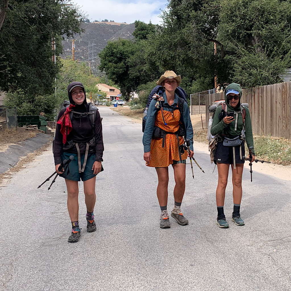 Thru-hiking is not always glamorous – or even on actual trail. 