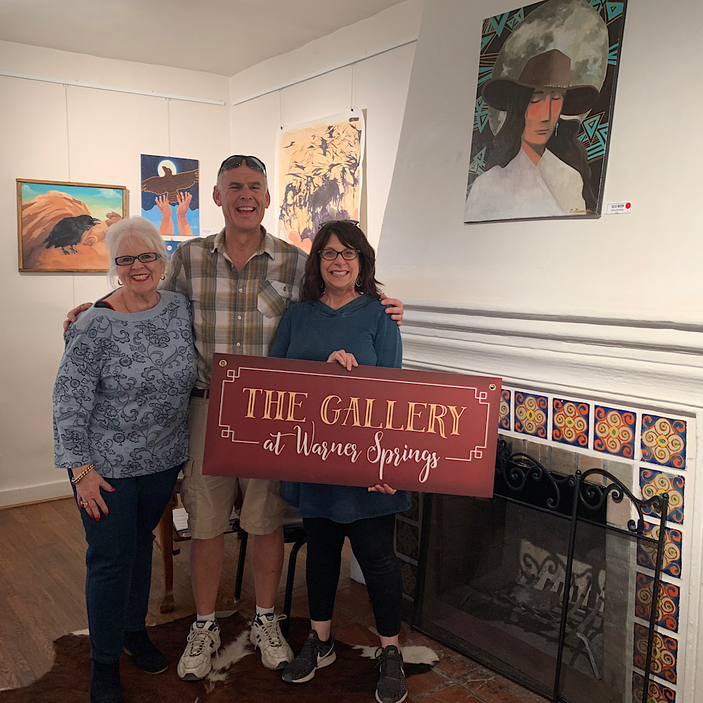 Catching up with the folks of the Gallery at Warner Springs.