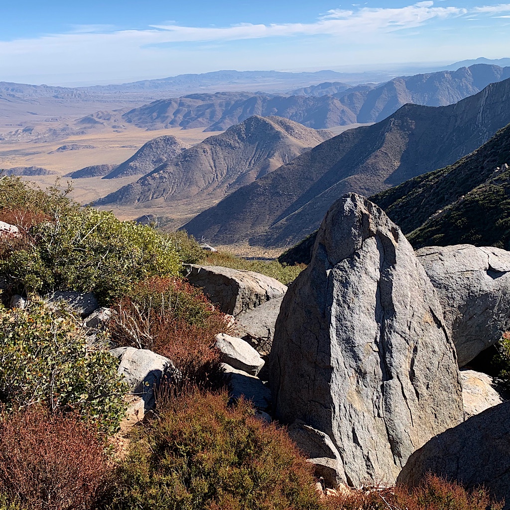 Stunning views from Garnet Peak. 