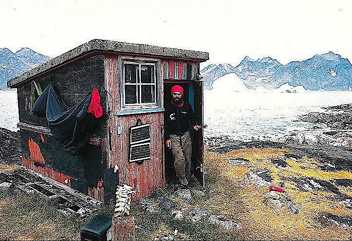 Guest Post writer and Arctic Explorer Lonnie Dupre in Greenland.