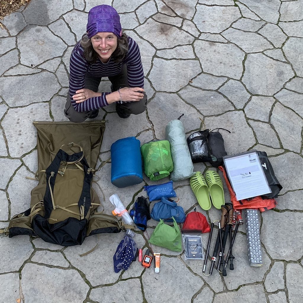 The Blissful Hiker packs her ultralight gear for New Zealand.