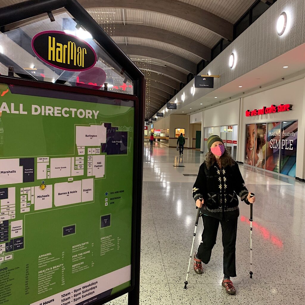 Har Mar Mall in Roseville, Minnesota hosts a whole subculture of mall walkers. 