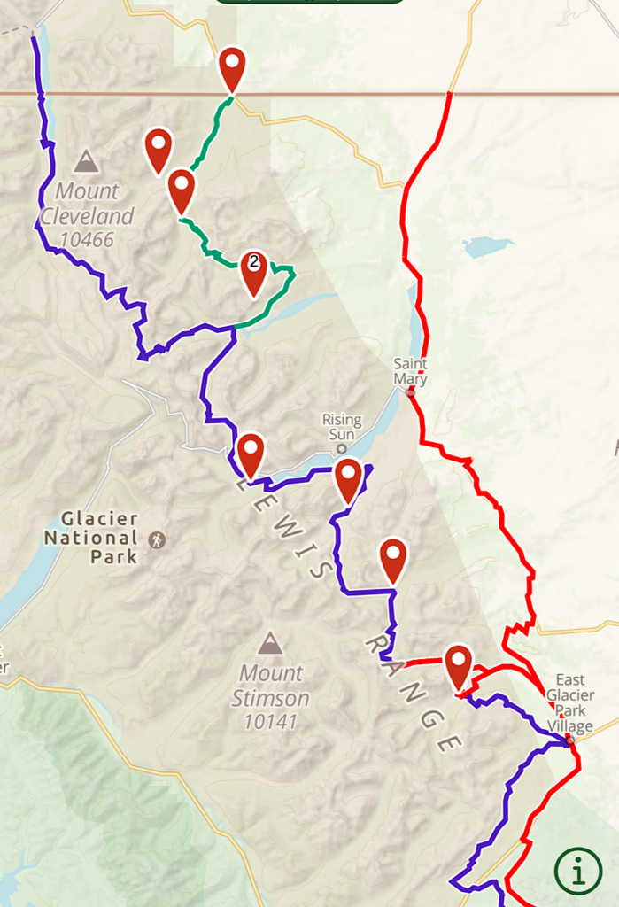 Cdt: Day 1, Chief Mountain To Cosley Lake, 9 Miles (gnp) 