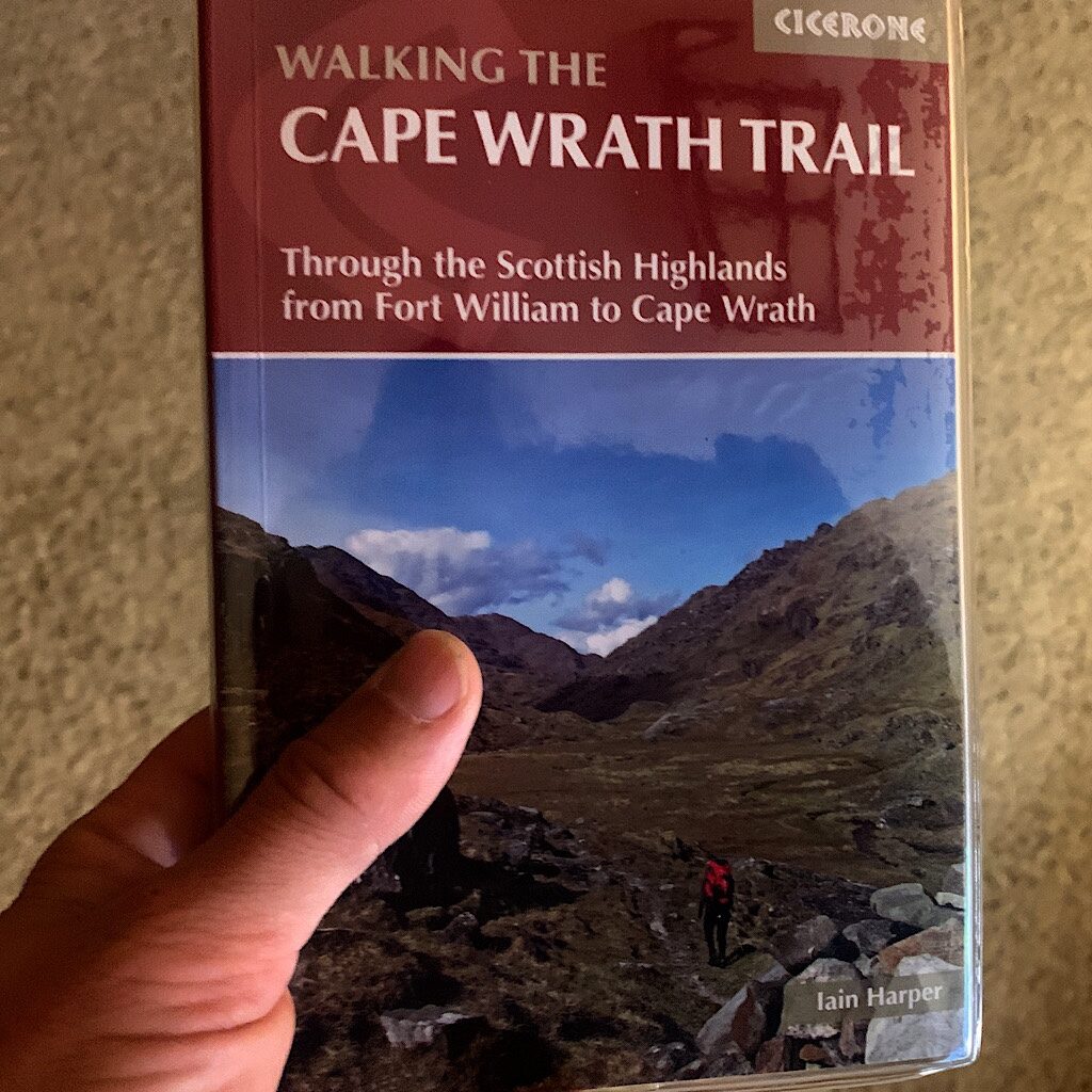 Next week, I'll fly to Edinburgh, drive to Fort William and walk 230+ miles through the Scottish Highlands to Cape Wrath.