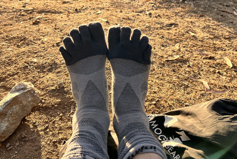 I thought toe-socks were a thing of the 1970s until I wore my first pair of Injinj socks on the Trans-Catalina Trail. No blisters and, most importantly for me, relief from ingrown toenails resulting from crowded toes. 