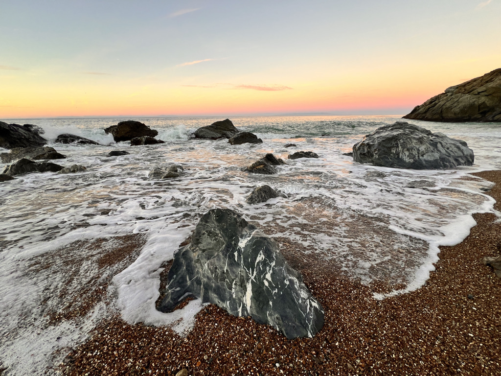 Parson's Landing is the most remote campsite, sleeping right on the beach.