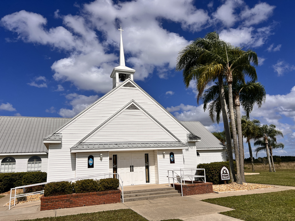 River Ranch even has a church, but it was locked up tight. 