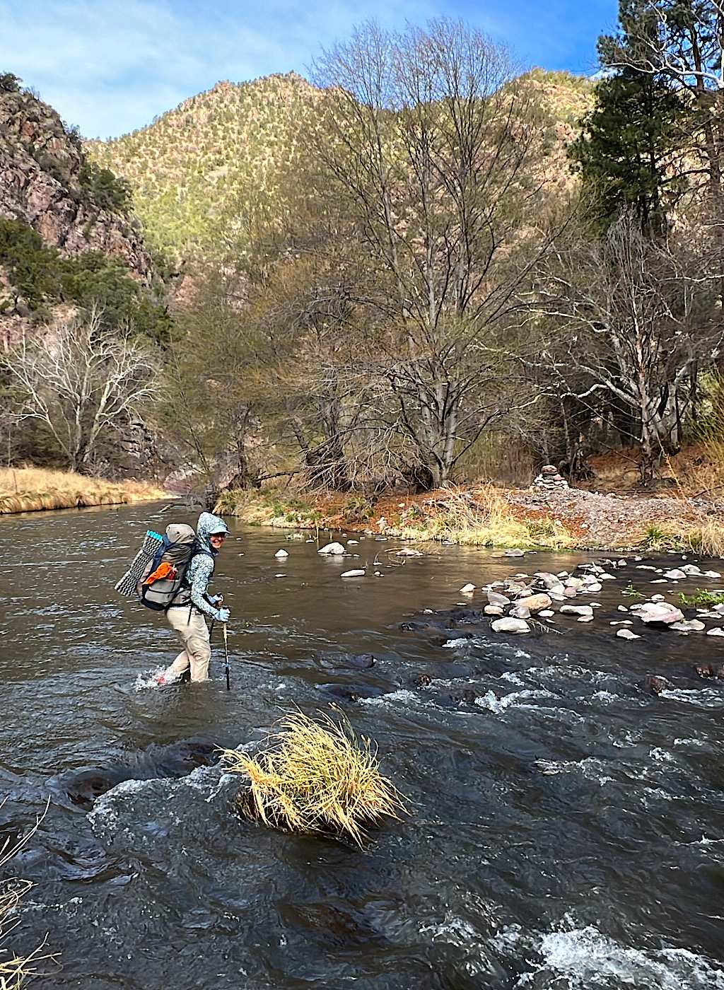 The benefits of making a friend include pictures of you having your adventure.