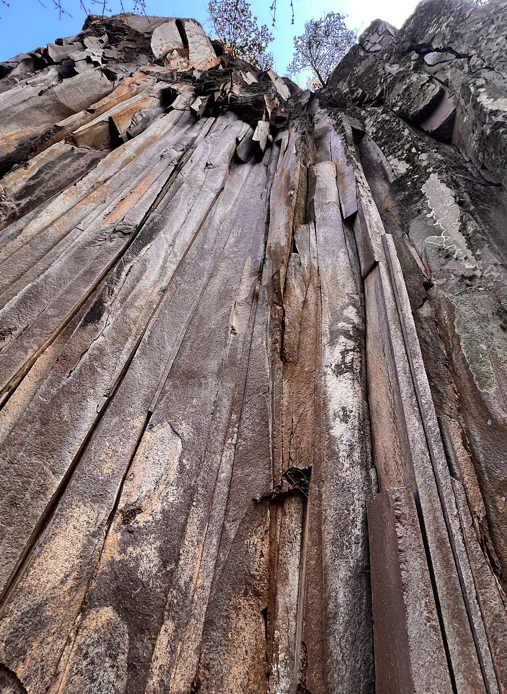 The dramatic Gila cliffs are made up of basalt, andesite and rhyolite, all remnants of ancient volcanoes.
